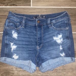 Hollister jean shorts